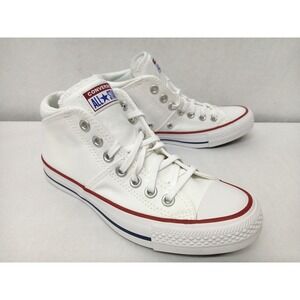 Converse Women's Chuck Taylor All Star Madison Mid Shoes 563511F White Sz‎ 6.5